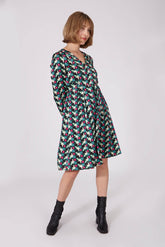 Short Mercury UFO Green Dress